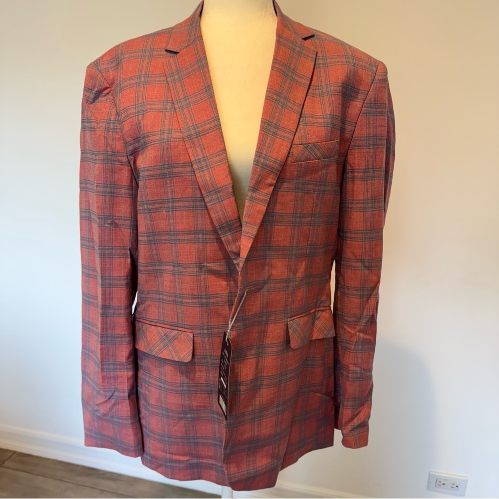 Stylish Plaid Blazer for Men
